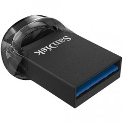 SanDisk 128 GB Ultra Fit USB 3.1 Type A Flash Drive - Black